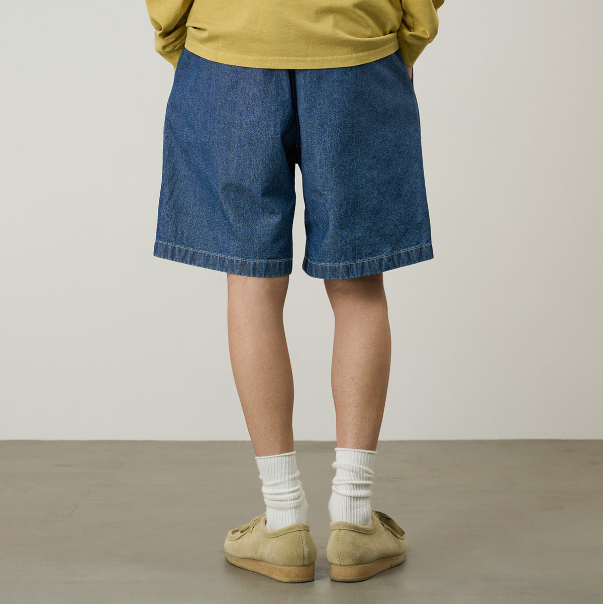 Blue Japanese Chambray Short