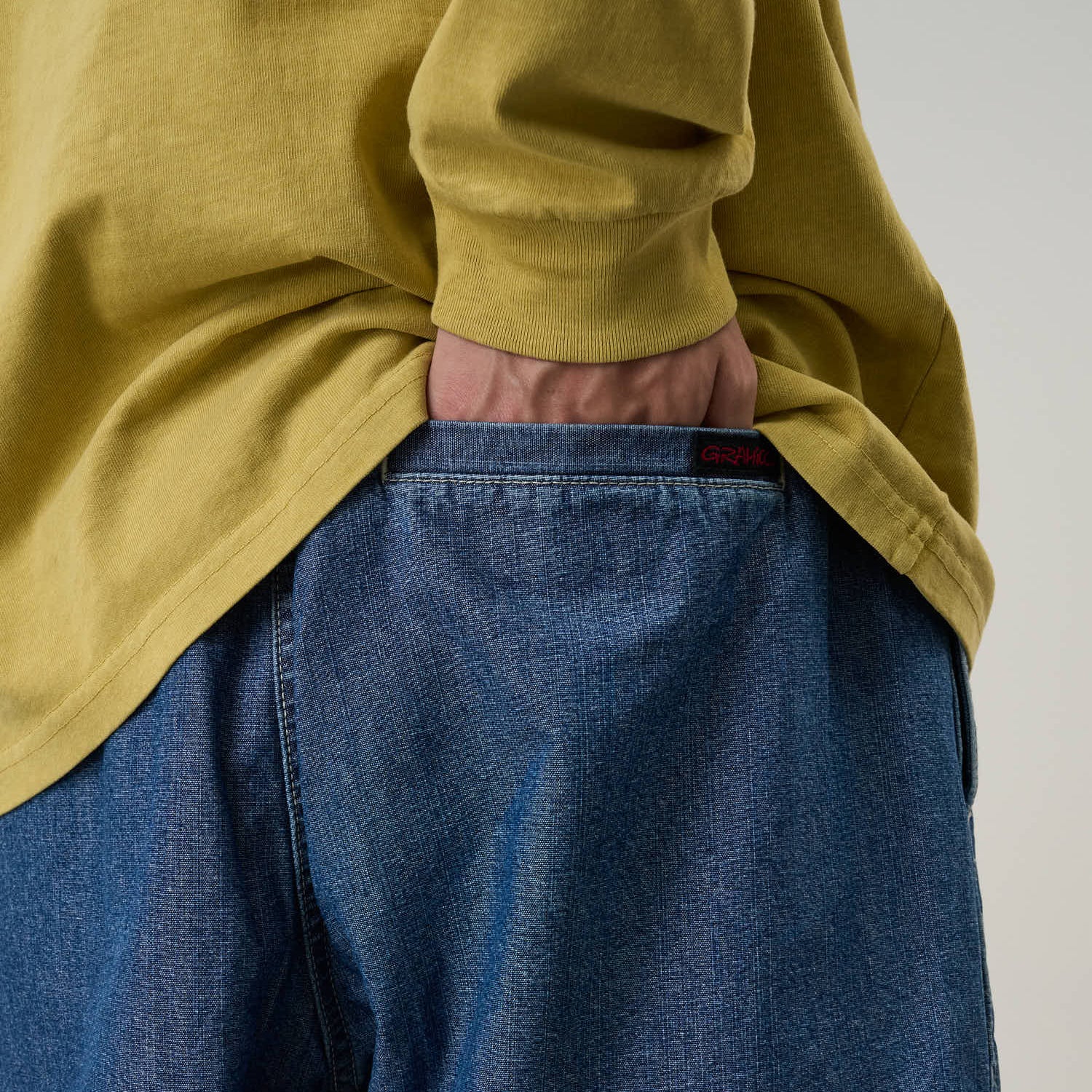 Blue Japanese Chambray Short