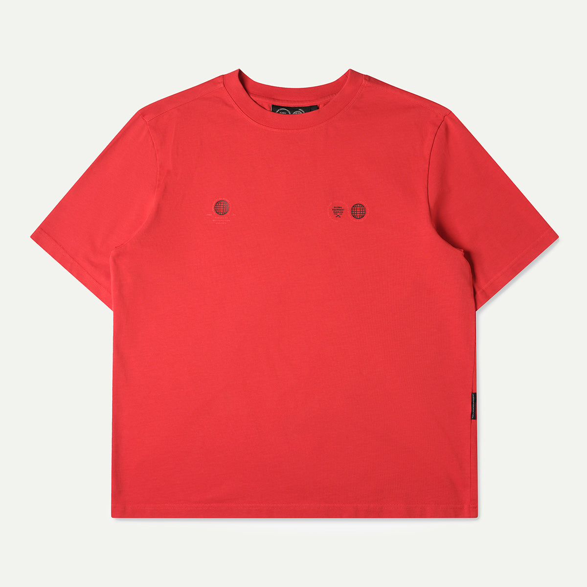 Red Globe Short Sleeve T-Shirt