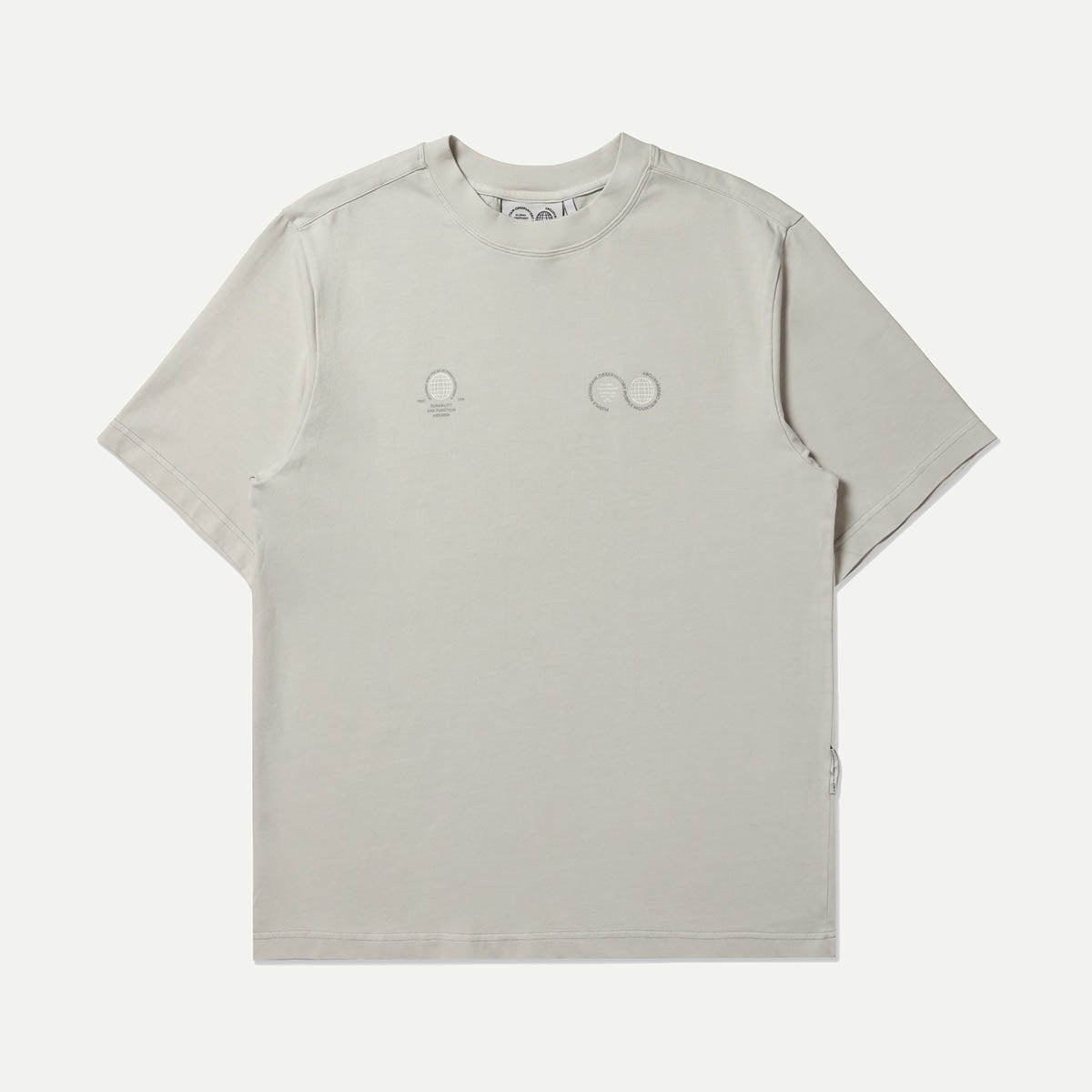 Grey Globe Short Sleeve T-Shirt