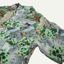 Green Peacock Garden Hawaiian Shirt
