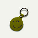Acid Green Feeling Lush Smilie Key Fob