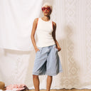 Cream Nunzia Tank Top