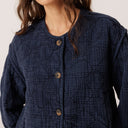 Indigo Quilted Jacket