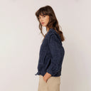 Indigo Quilted Jacket