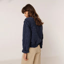 Indigo Quilted Jacket