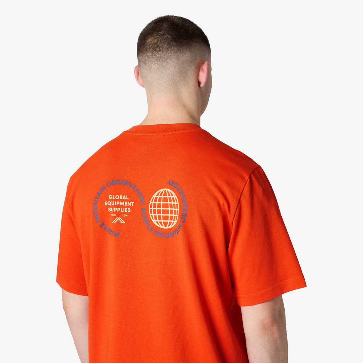 Orange Globe Short Sleeve T-Shirt
