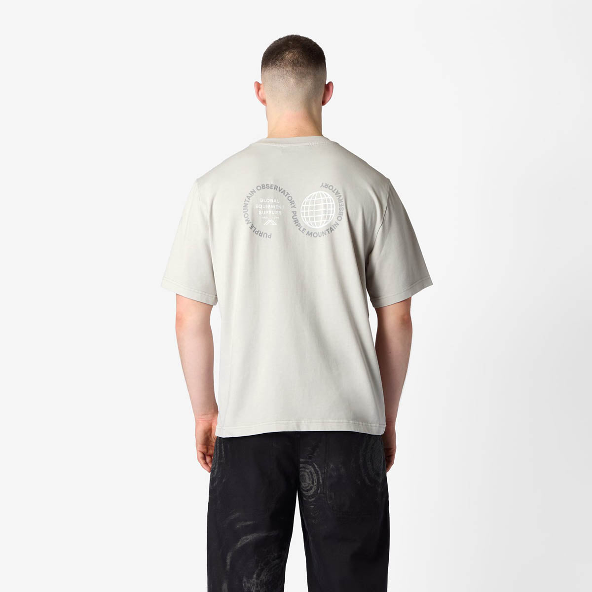 Grey Globe Short Sleeve T-Shirt