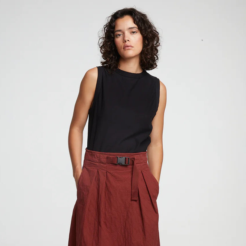 Black Johnny Tank Top