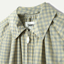 Oyster Gingham Lailah Lightweight Bomber