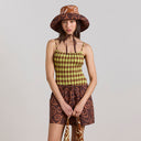 Green Check Lilibet Swimsuit