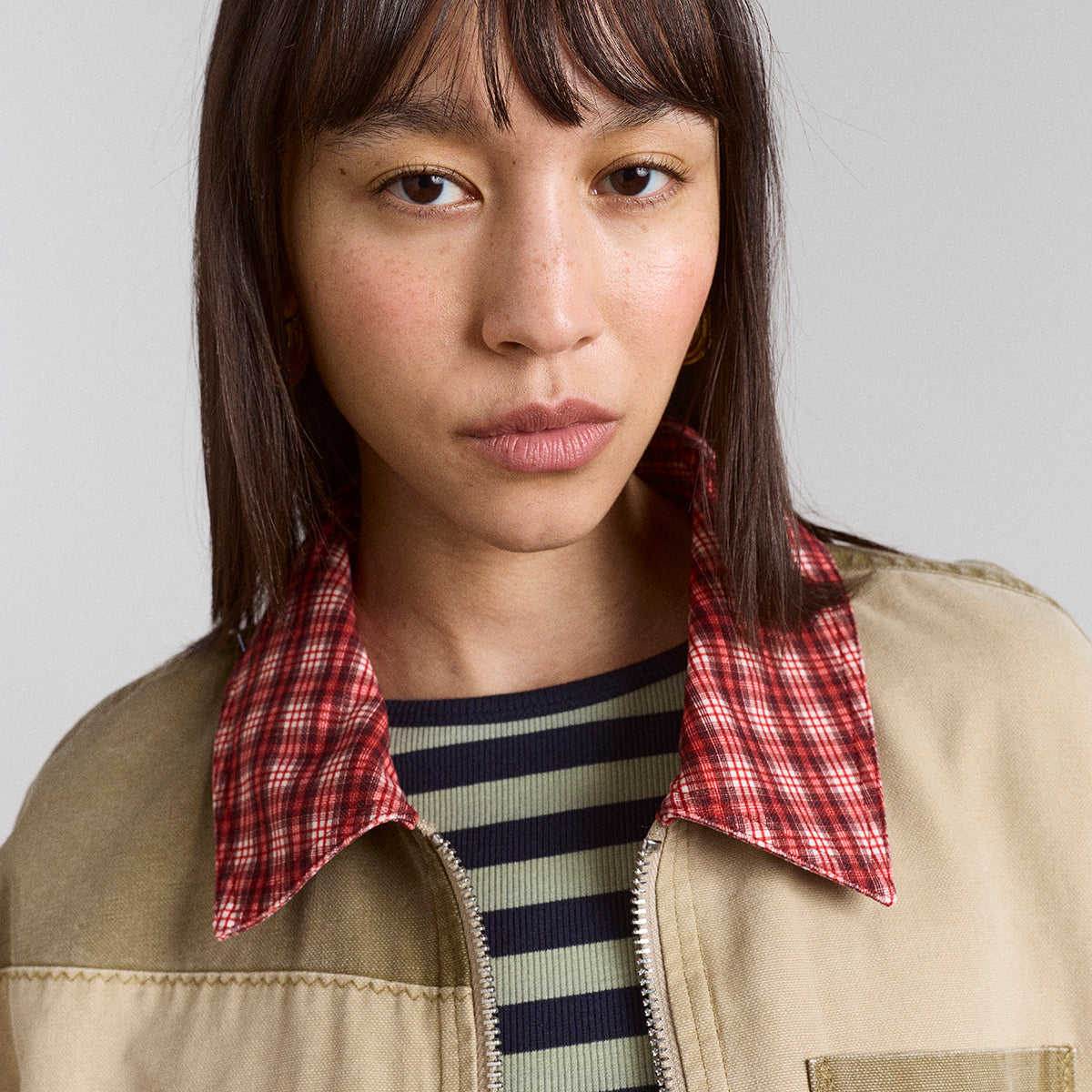 Multi Marcelle Reversible Barn Jacket