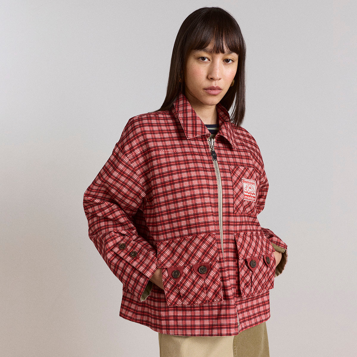 Multi Marcelle Reversible Barn Jacket