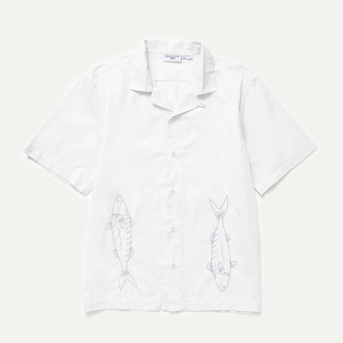 Off White Mackerel Shirt