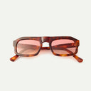Warm Tortoise/Peach Mertz Sunglasses