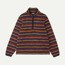 Multi Stripe Thermal Fleece Pullover