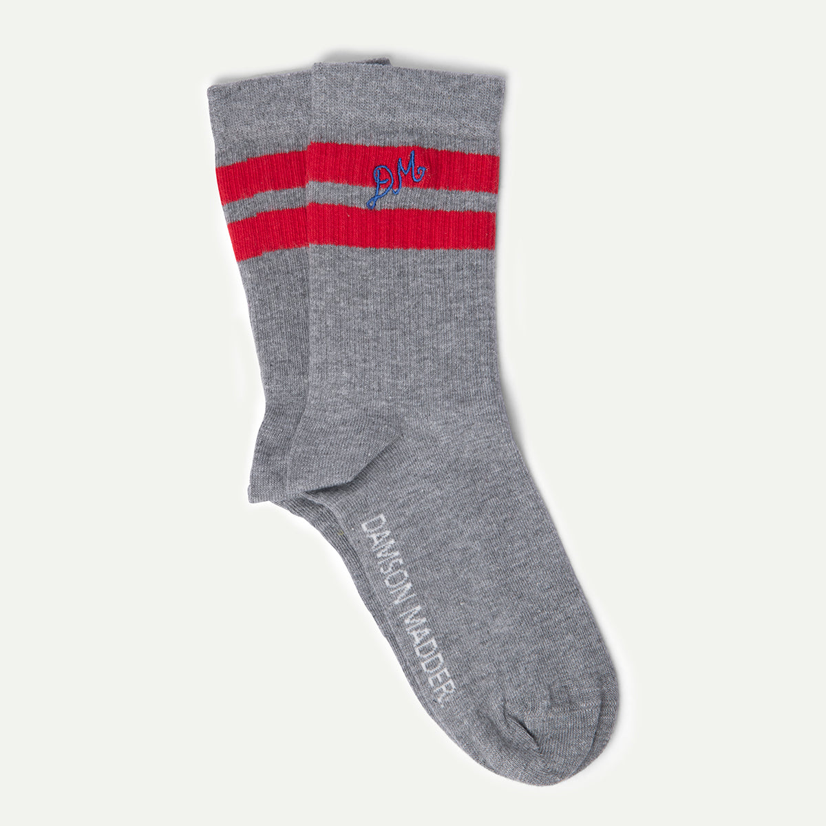 Grey Marl Sporty Calf Length Sock