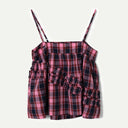 Magenta Nyra Ruffle Cami