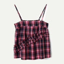 Magenta Nyra Ruffle Cami