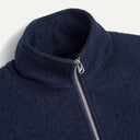 Navy Aaron Zip Jacket