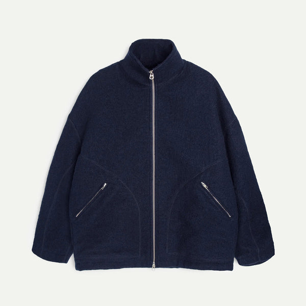 YMC Navy Aaron Zip Jacket | R.Place