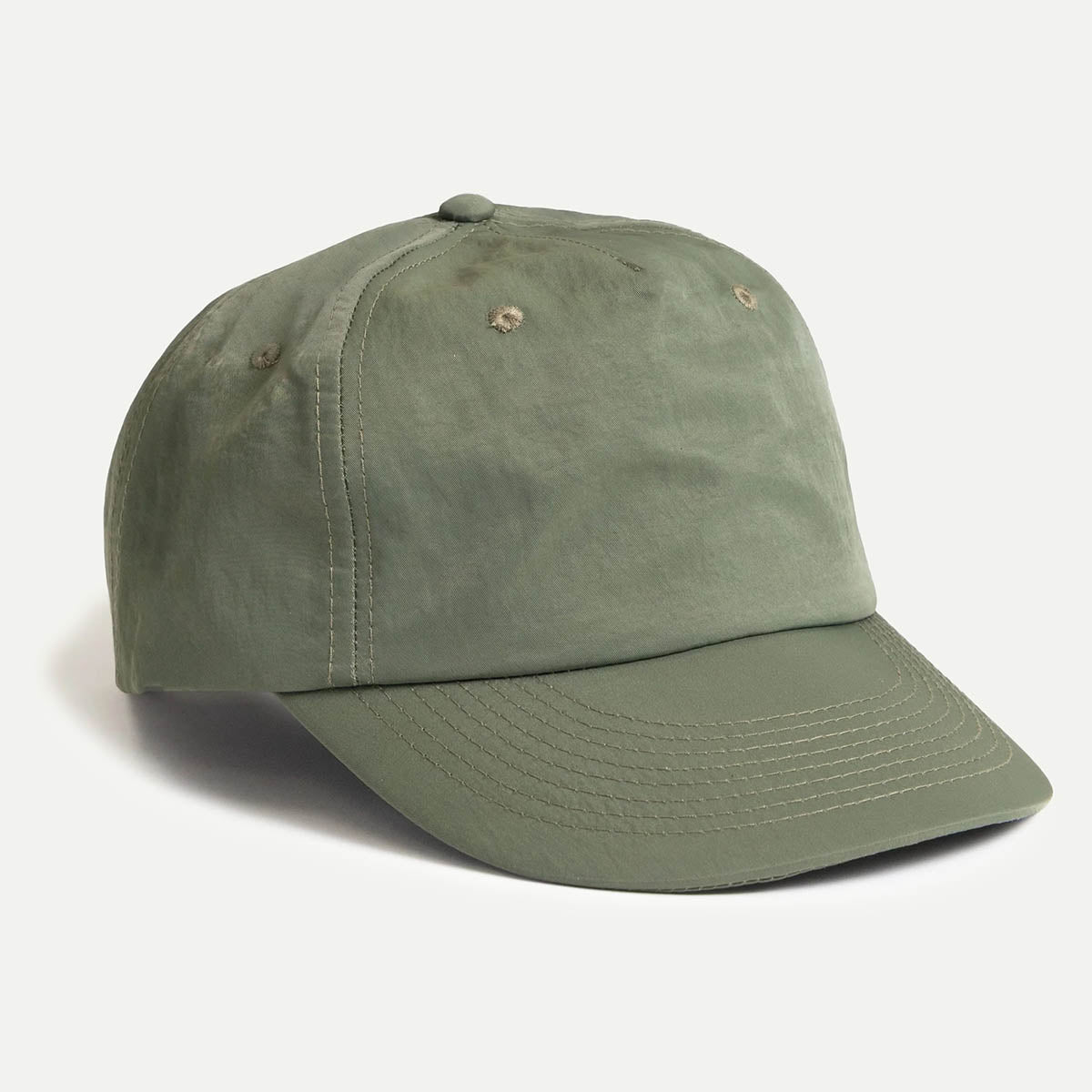 Olive Nylon Surf Cap