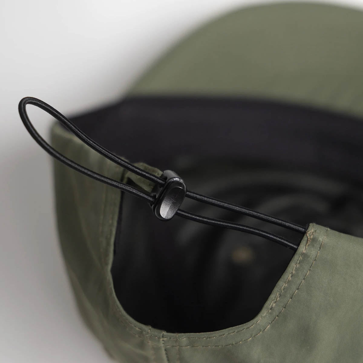 Olive Nylon Surf Cap