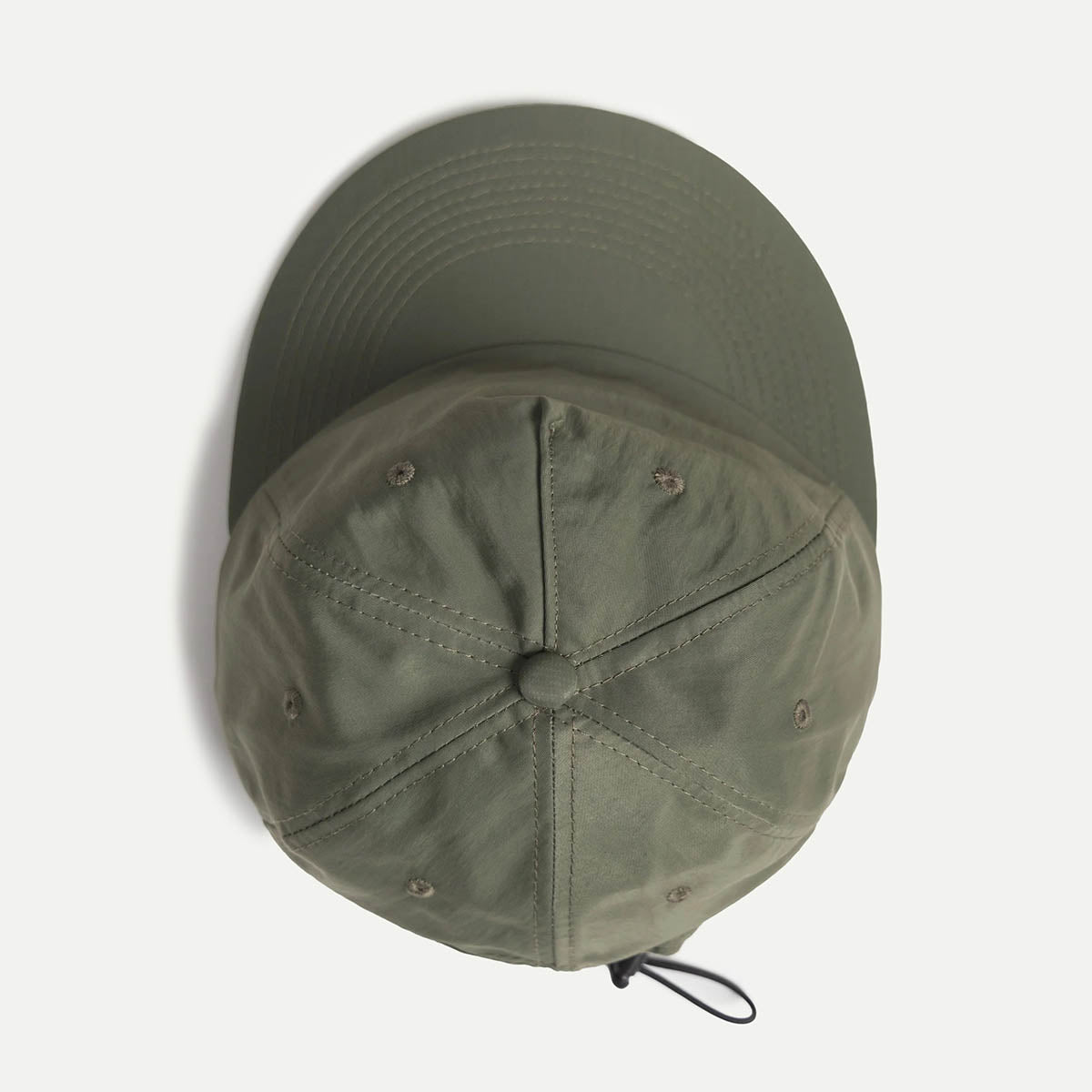 Olive Nylon Surf Cap