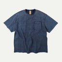 Navy Vintage Pocket Half Tee