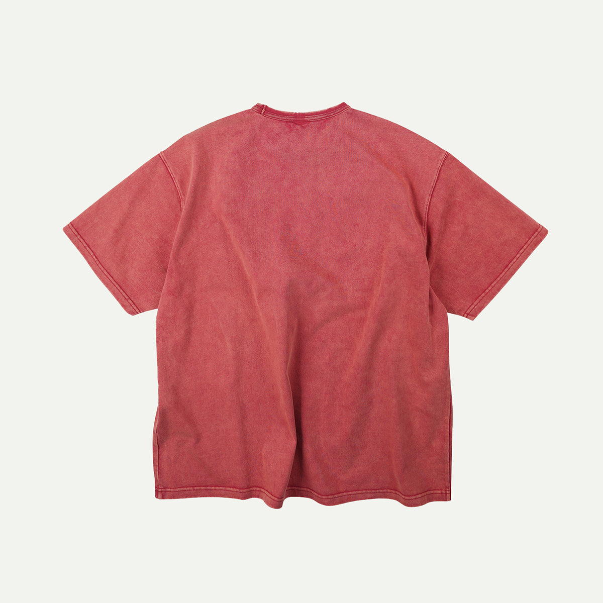Red OG Stone Washed Pocket T-Shirt