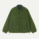 Olive/Navy Reversible Sherpa Jacket
