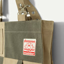 Olive & Sand Veda Canvas Blocked Bag