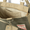 Olive & Sand Veda Canvas Blocked Bag