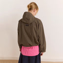 Orion Check Blake Hooded Top