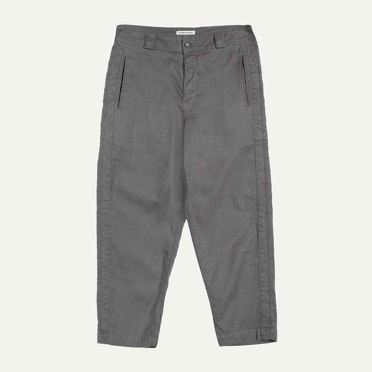 Grey Babe Ruth Trouser