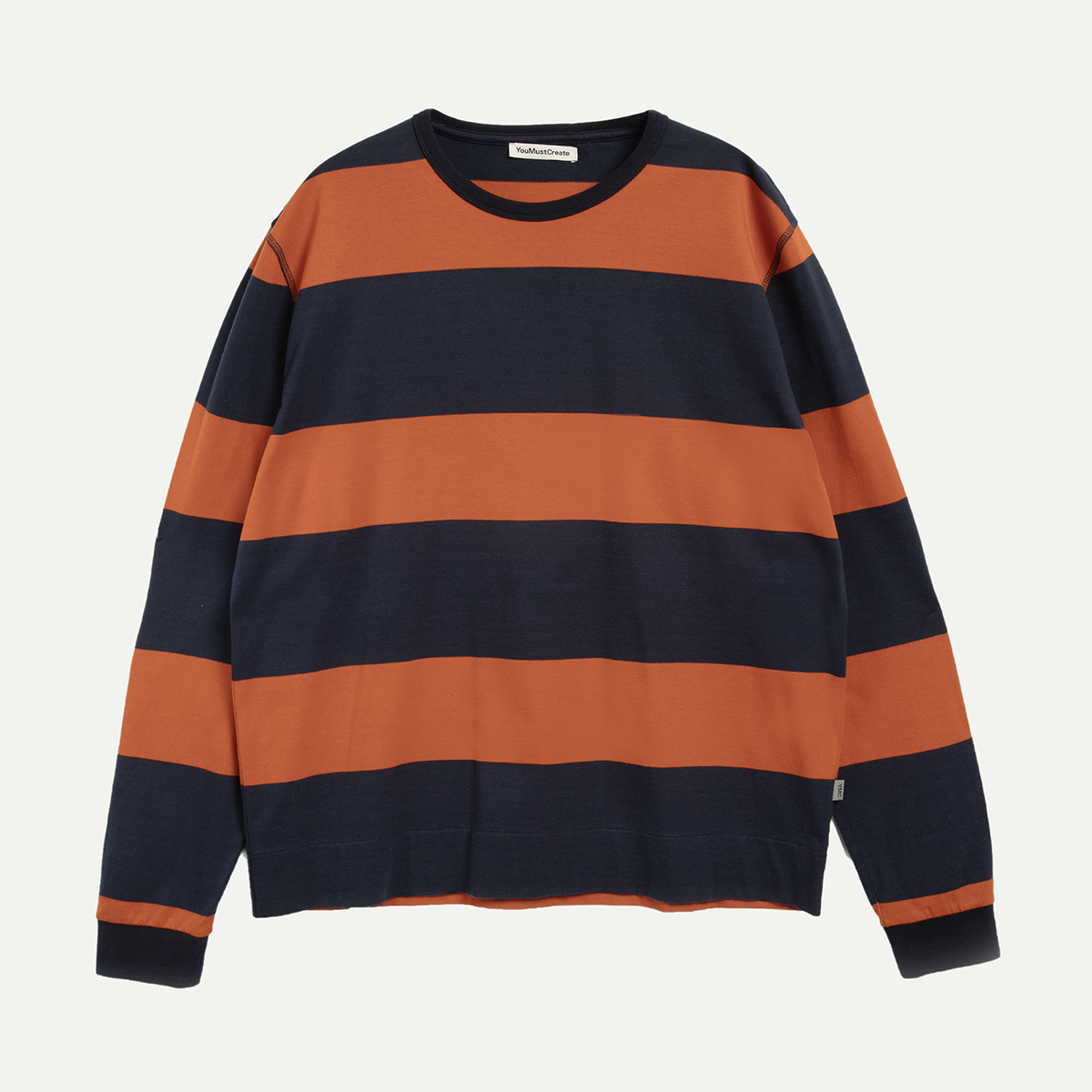Navy/Spice C86 Stripe T-Shirt