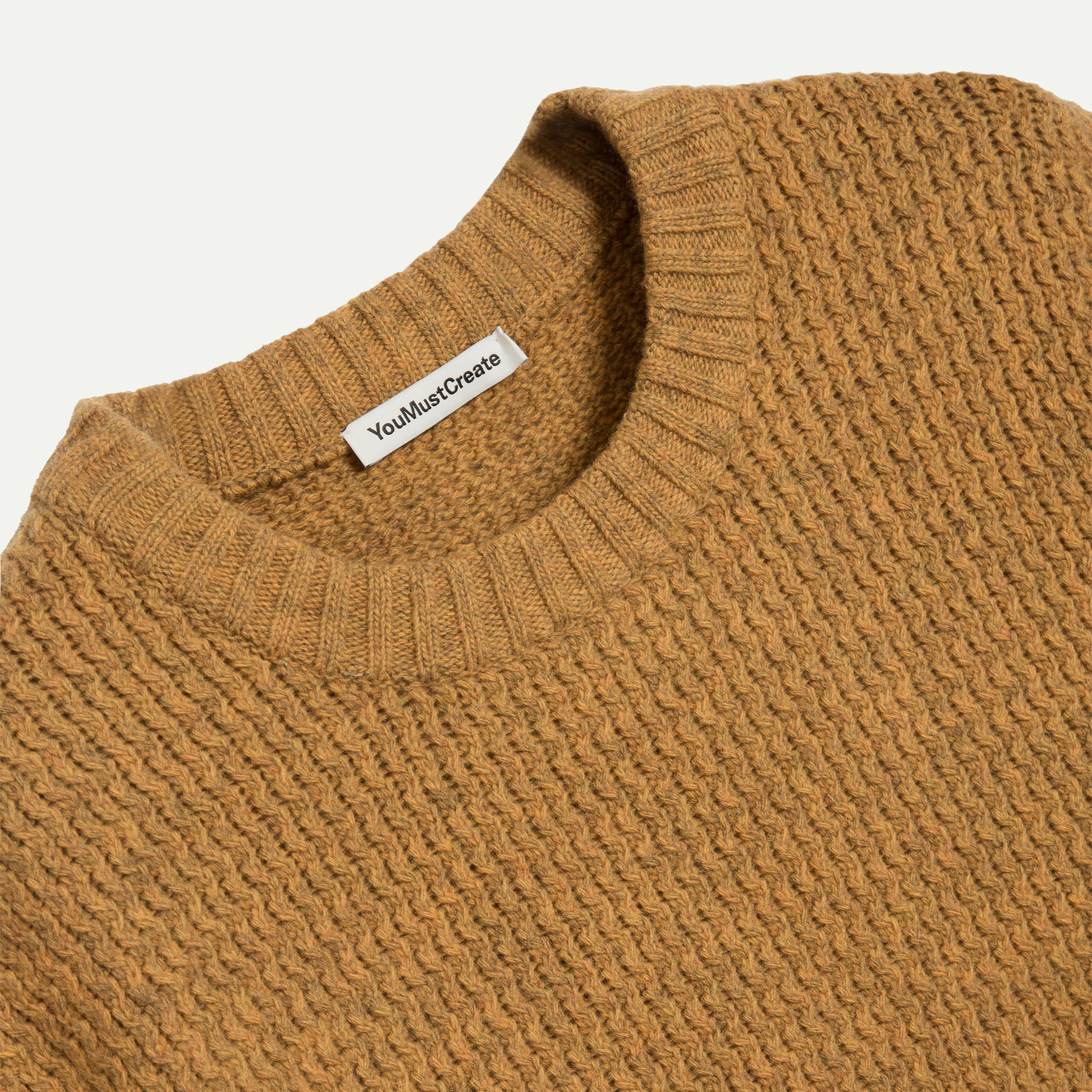 Orange Flint Crew Knit