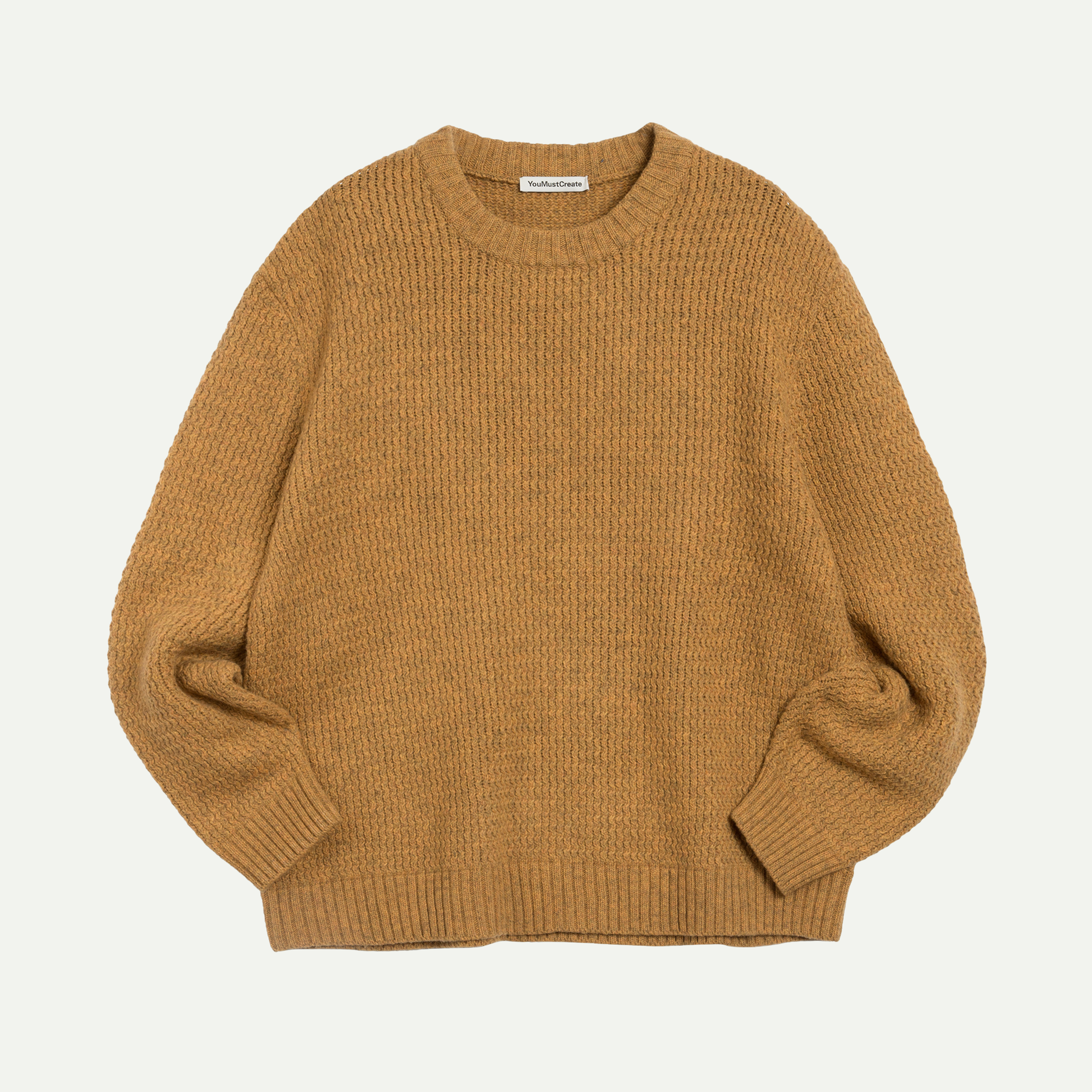 Orange Flint Crew Knit