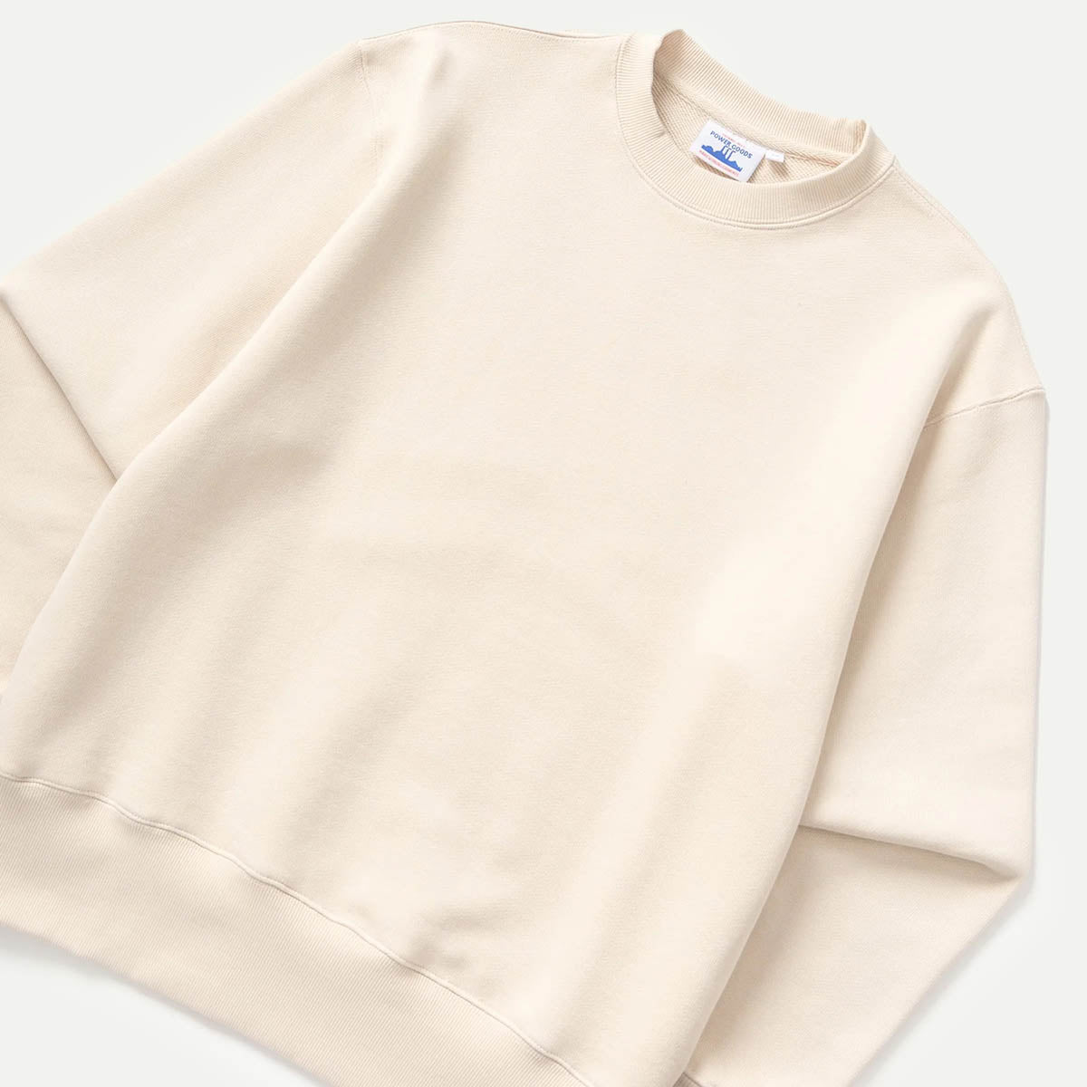 Putty Loopback Crewneck Sweatshirt
