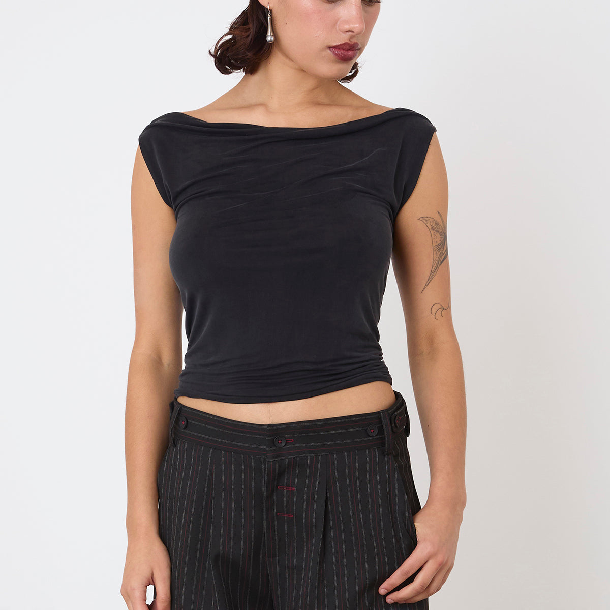 Graphite Kylie Top
