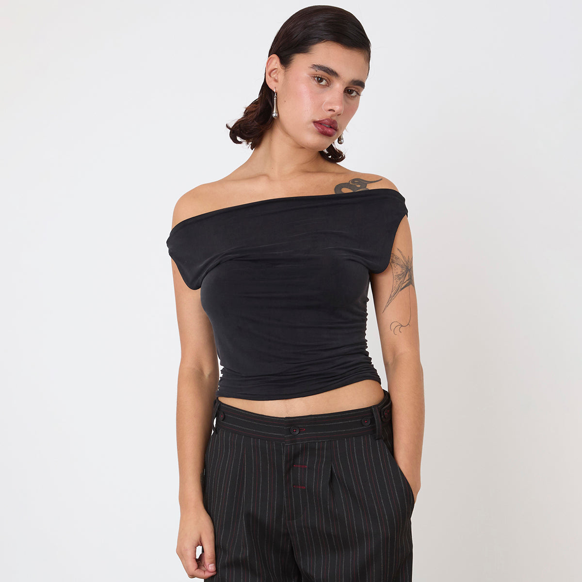 Graphite Kylie Top