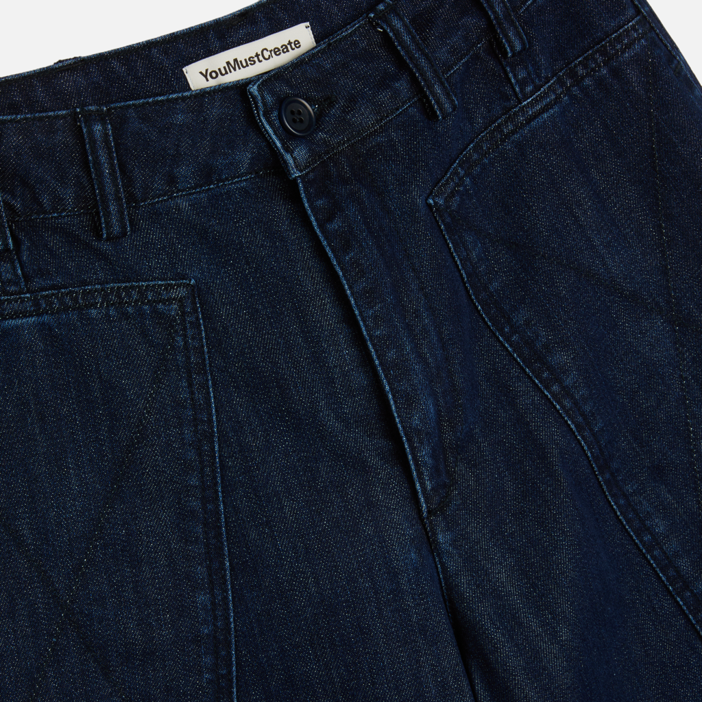 Indigo Peggy Trousers