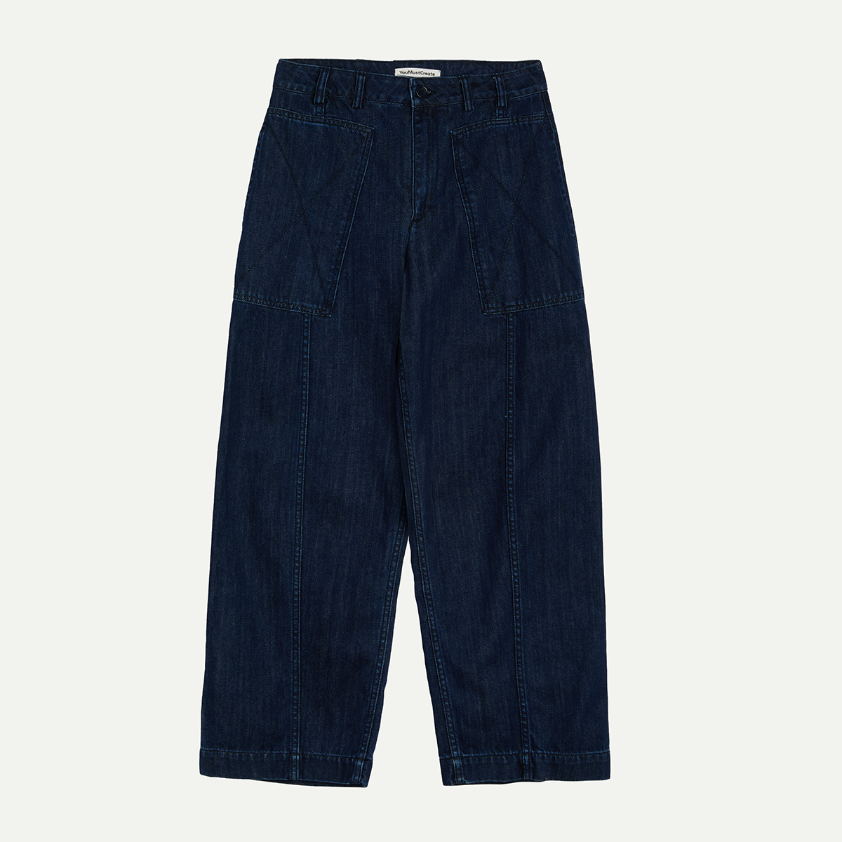 Indigo Peggy Trousers