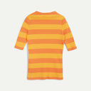 Orange/Yellow Charlotte Short Sleeve Top