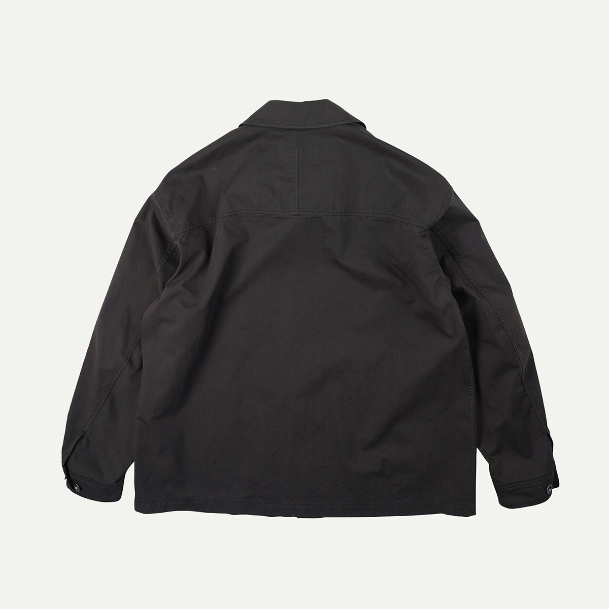 Charcoal Relaxed Coverall Jacket