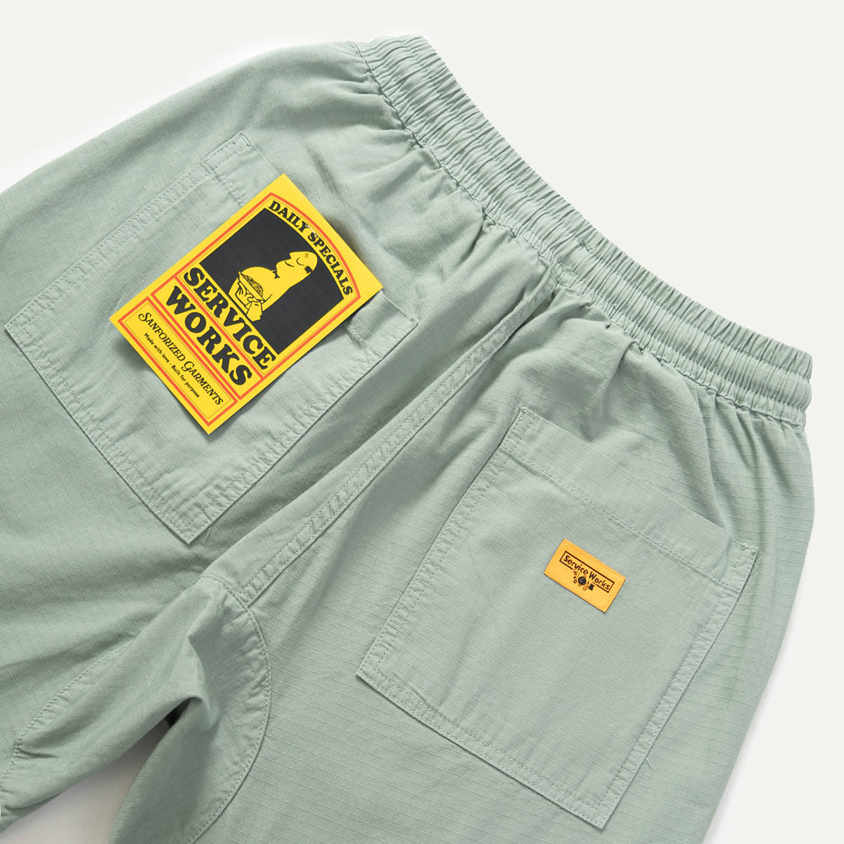 Sage Ripstop Chef Short