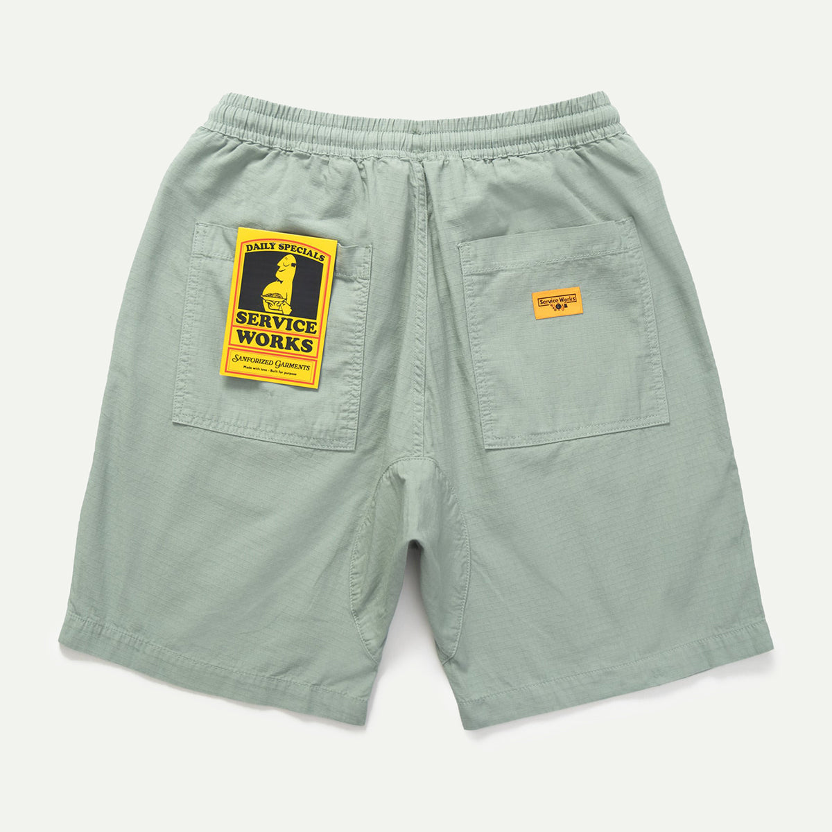 Sage Ripstop Chef Short