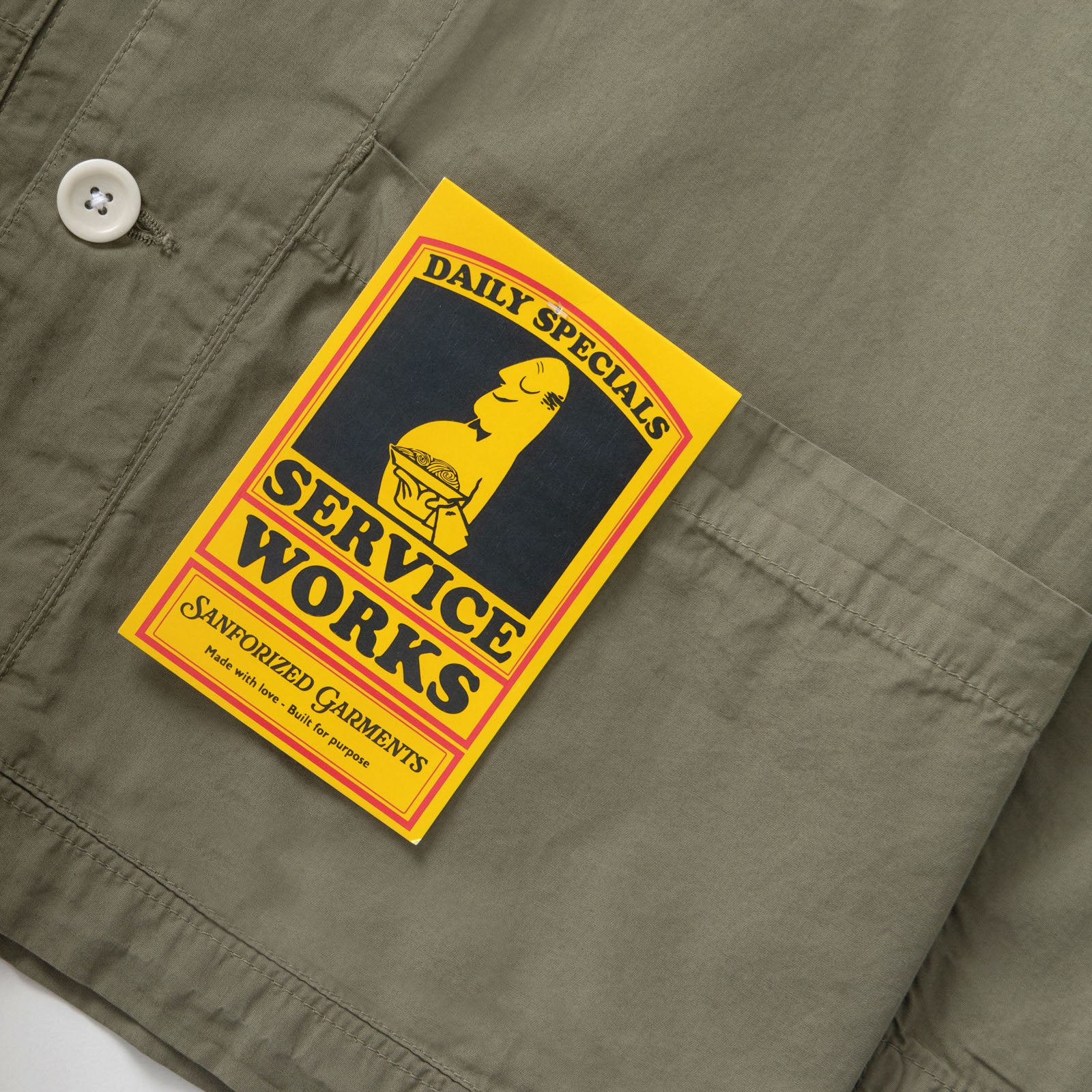 Olive Easy Chef Shirt