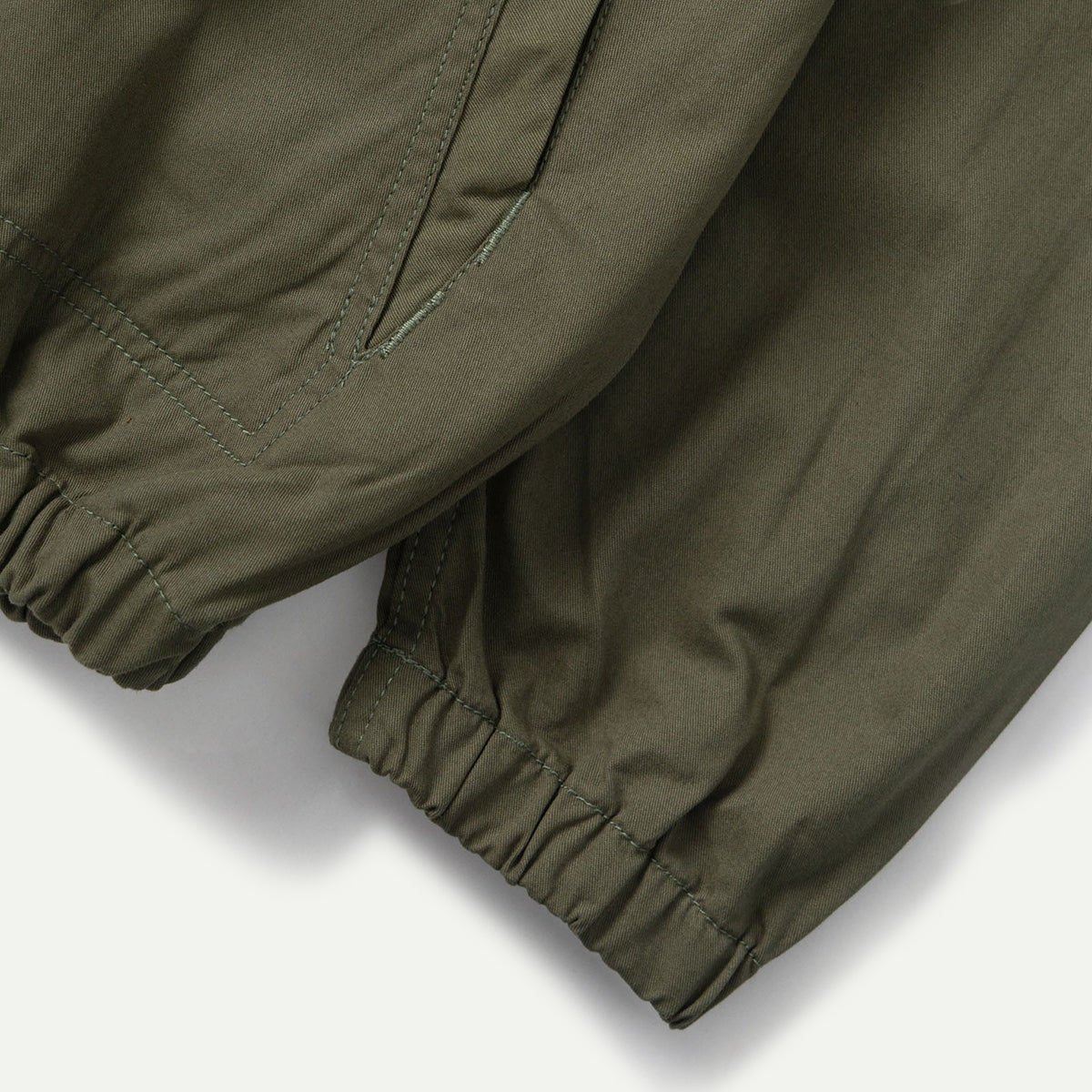 Olive Twill Work Jacket
