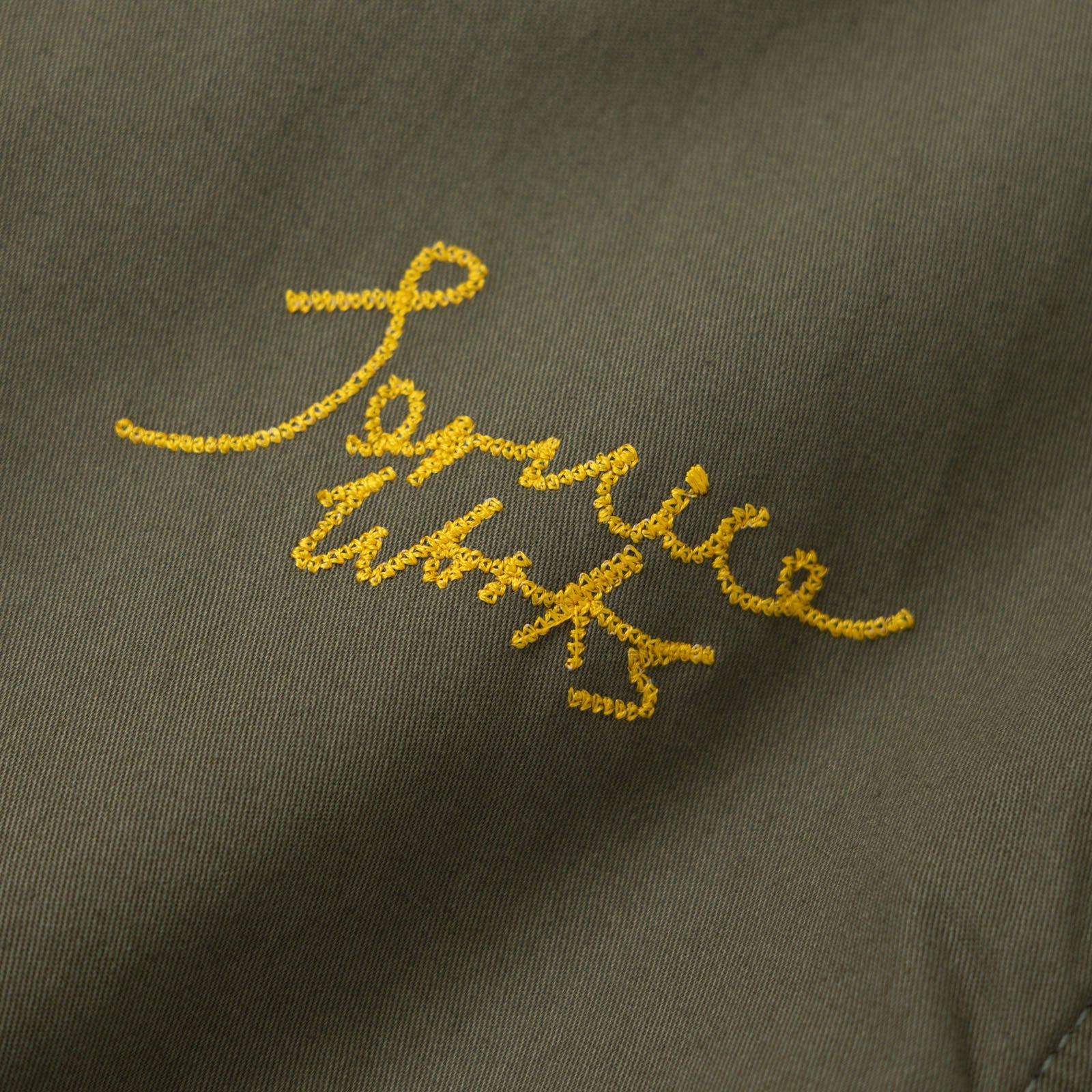 Olive Twill Work Jacket